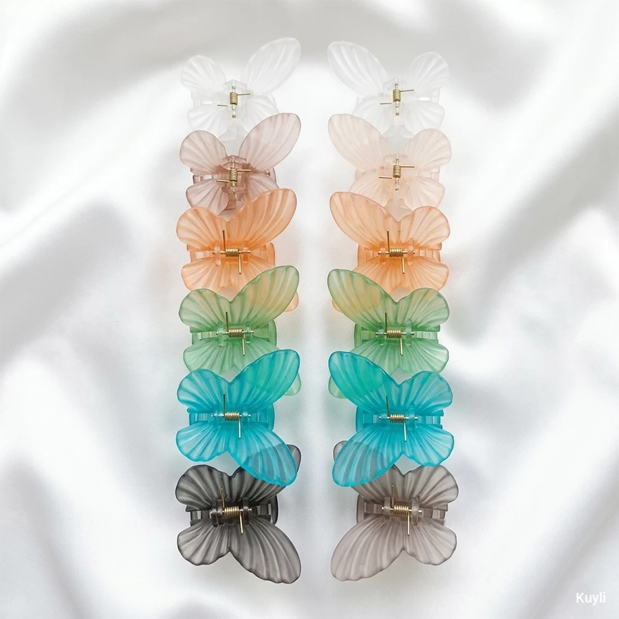Premium Pastel Butterfly Hair Claw Clip- Medium Sized – ₹69/pc [ Any 1]