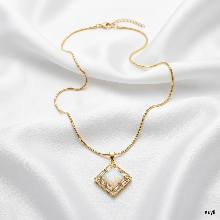 Exquisite Geometric Pendant