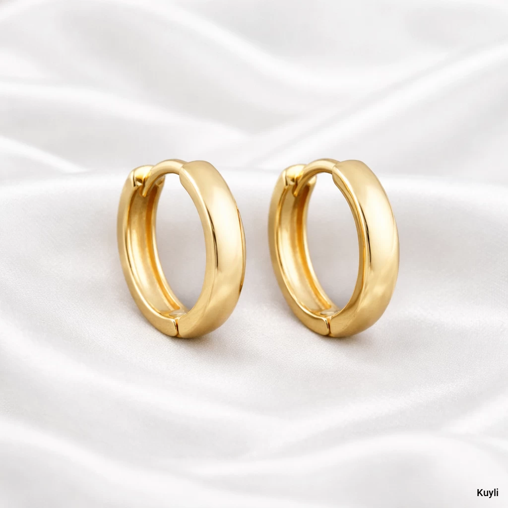 Golden Ring Stud